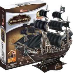 CubicFun 3D‑Puzzle Piratenschiff Queen Anne's Revenge – 180 Teile