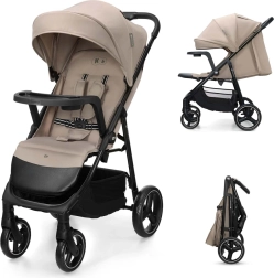 Kinderkraft Sportbuggy Trig 3 mit Tablett stone beige