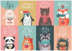 Puzzle Weihnachtskarten 1000 Teile YAZZ