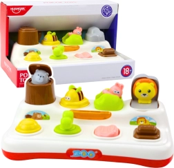 Interaktives lehrreiches Spielzeug Pop-Up Tiere