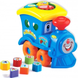 Lokomotive Einlegepuzzle für die Kleinsten