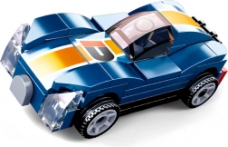 Sluban Aufziehbares Blaues Sportauto