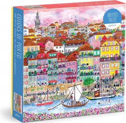 Quadratisches Puzzle Farben Porta 500 Teile