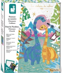 Malen nach Zahlen – Dinosaurier von JANOD
