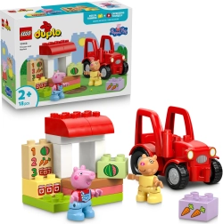 LEGO DUPLO Peppa Pig Traktor und Markt