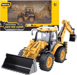 Metall-Teleskoplader Huina Gelb 1:50