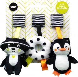 Hängendes Plüschspielzeug Waschbär GaGaGu