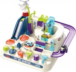 Woopie interaktives Auto-Hindernisbahn-Set Stadtfahrzeuge