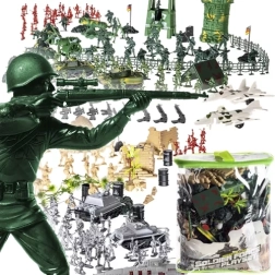 Militärbasis – Set mit 300 Teilen