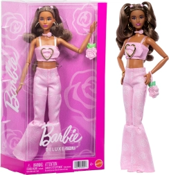Barbie Deluxe Style Rosa Denim – Modepuppe mit Zubehör