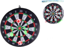 Dartscheibe mit Bällen und Pfeilen mit Klettverschluss
