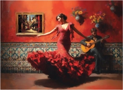 Puzzle Flamenco 1000 Teile ANATOLIAN