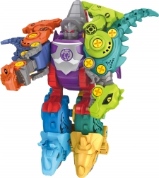 Schraub-Set Dinosaurier 5-in-1 – Roboter-Baukasten