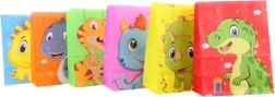 Geschenktasche mit Dino-Motiv