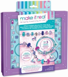 Make It Real Armband-Bastelset Halo Charms True Blue