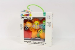 TOMY Lamaze Rasseln für Hände und Füße (Set aus Söckchen und Armband)