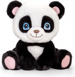 Keel Toys SE1089 Keeleco Panda – ökologische Plüschfigur 16 cm