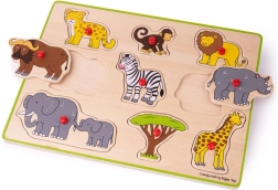 Einlegepuzzle Safari