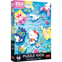Puzzle Hello Kitty Auf Sommerwelle 1000 Teile von Trefl