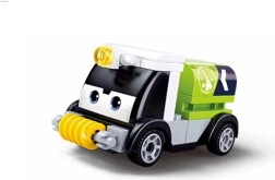 Sluban Rückzieh-Auto Grüner Tankwagen