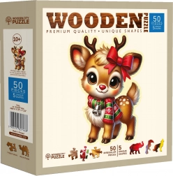 Holzpuzzle Winterfreund 50 Teile