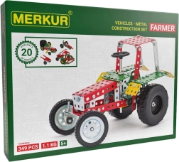 Merkur Metallbaukasten Bauernhof, 341 Teile