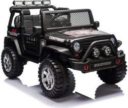 Elektrisches Kinderauto 4x4, schwarz