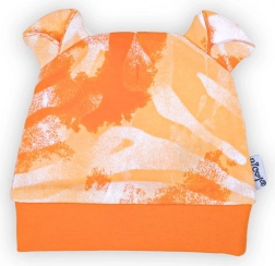 Babymütze aus Baumwolle Nicol Tomi orange