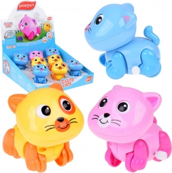 Aufzieh-Kätzchen Psotek – buntes bewegliches Spielzeug für die Kleinsten