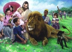 Puzzle EUROGRAPHICS Löwe und Lamm 1000 Teile