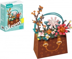Mini-Bausatz KOCO Blume in Handtasche, 267 Teile
