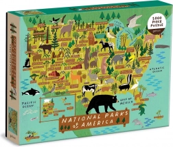 Galison Puzzle Nationalparks Amerikas 1000 Teile