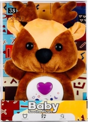 Rentier mit Licht und Ton zur Beruhigung von Kindern