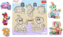 Holzpuzzle Bobaski i Miś – 5 Teile