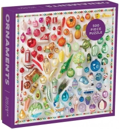 Puzzle Regenbogen-Ornamente 500 Teile