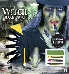 Hexen-Set mit Make-up und Zubehör