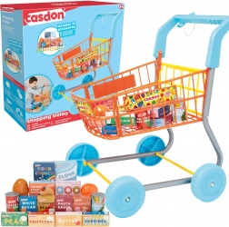 Kinder-Einkaufswagen mit Lebensmitteln 50 cm CASDON Little Shopper