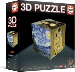 3D-Puzzle Würfel Kunst 216 Teile EDUCA