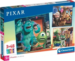 Clementoni Puzzle Disney Pixar 3×48 Teile