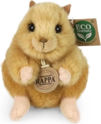 Plüsch-Hamster goldfarben 16 cm eco‑friendly Rappa