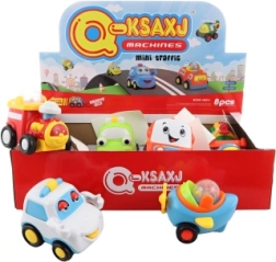 Baby-Verkehrsmittel mit Schwungradantrieb – 8-teiliges Set
