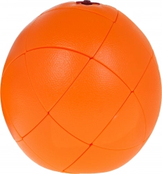 Rätselwürfel in Orangenform