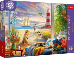 Puzzle TREFL Premium Plus Sommerbrise 1000 Teile