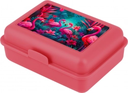 Brotzeitbox mit Flamingos