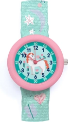 DJECO Kinderuhr Pferdchen