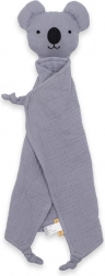 Musselin-Schmusetuch Koala New Baby, grau
