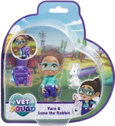 Puppe Yara und Häschen Luna – SUPER VET SQUAD von Goliath Games