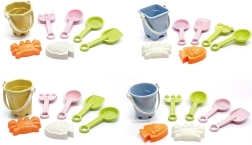 Sandset mit Eimer und Werkzeugen