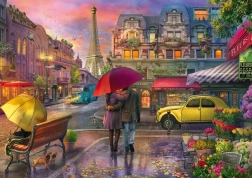 Puzzle Paris im Regen 500 Teile