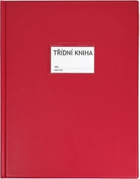 Mappen für das Klassenbuch A4 mit Fenster – rot Classic